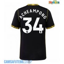 Camisa de time de futebol Chelsea Josh Acheampong #34 Replicas 2º Equipamento 2026-27 Manga Curta
